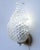 Set of 2 Wall Light Trasparent Murano Glass Leave by Barovier E Toso, 1950s For Sale - Image 13 of 15