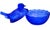 Mid 20th Century Handblown Blue Americana Glass Bird-Figurine Centerpiece For Sale In New York - Image 6 of 8