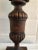 1950s Carved Wood Lamp For Sale - Image 9 of 11