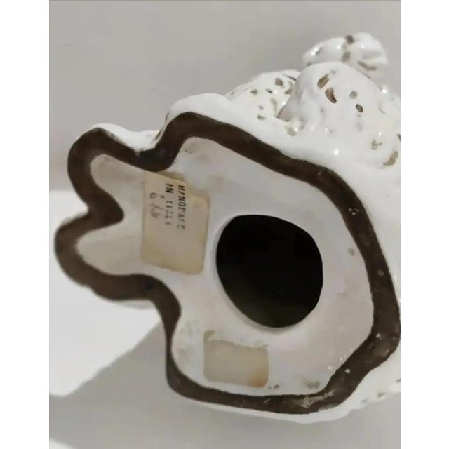 1950s Hollywood Regency Sitting Dog Sculpture, Made in Italy For Sale - Image 9 of 12