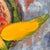 1960s Vintage Modernist Oil Painting Still Life in Gilt Frame - Unsigned For Sale - Image 5 of 12