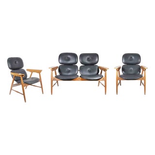 Relax Sofa Set by Marco Zanuso for Poltronova, 1970s, Set of 3 For Sale