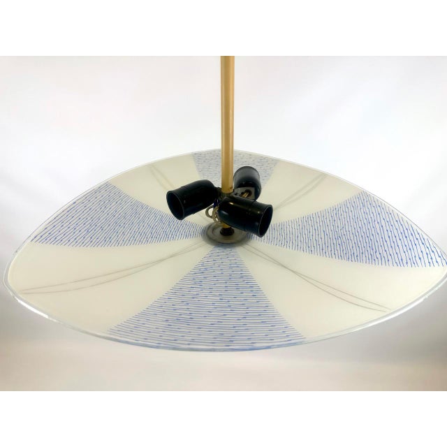 Mid-Century Modern Czech Pendant Lamp, 1960s For Sale - Image 9 of 10
