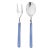 Contemporary Mepra Fantasia 2-Piece Serving Set (fork & Spoon), Lavender For Sale - Image 3 of 3