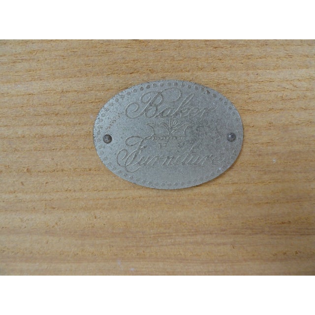 20th Century Ming Baker Natural Finish End Table For Sale - Image 9 of 10