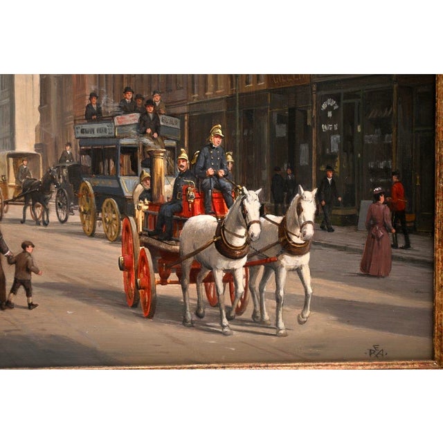 Reginald Edward Arnold, Bow Church, Oil Painting, Framed For Sale - Image 7 of 10