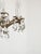 Antique 8 Light Petite Shimmering Pineapple Brass Cut Lead Glass Chandelier~ Rewired ~ Restored ~ Rejuvenated ~ Ready to Hang ~ For Sale - Image 12 of 12