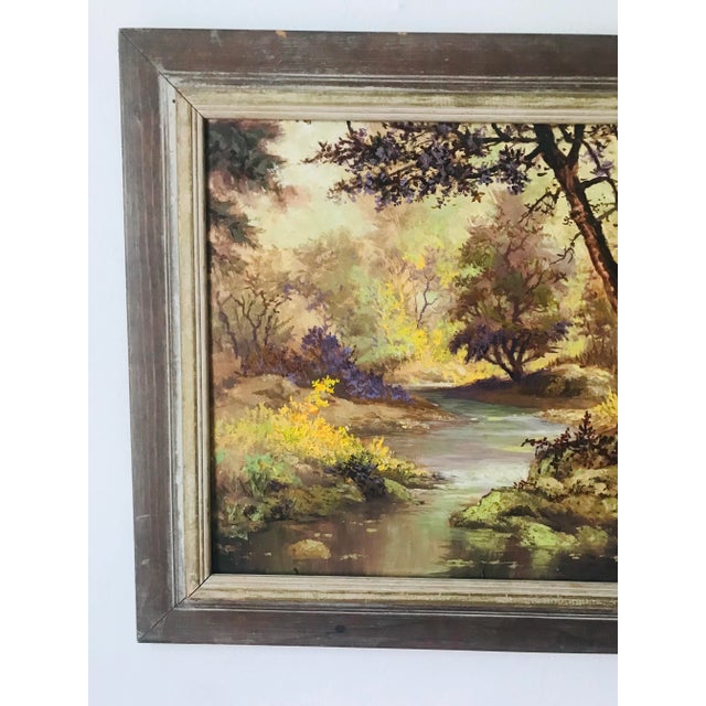 Paint Listed Artist - C F Chilton "Charles Frank Chilton" Plein Air Landscape Oil Painting - Framed For Sale - Image 7 of 12