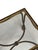 1950s Gilt Hollywood Regency Rope & Tassel Metal and Glass Nesting Tables For Sale - Image 17 of 18
