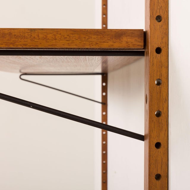 Mid-Century Teak Shelving Unit, Denmark, 1970s For Sale - Image 9 of 11