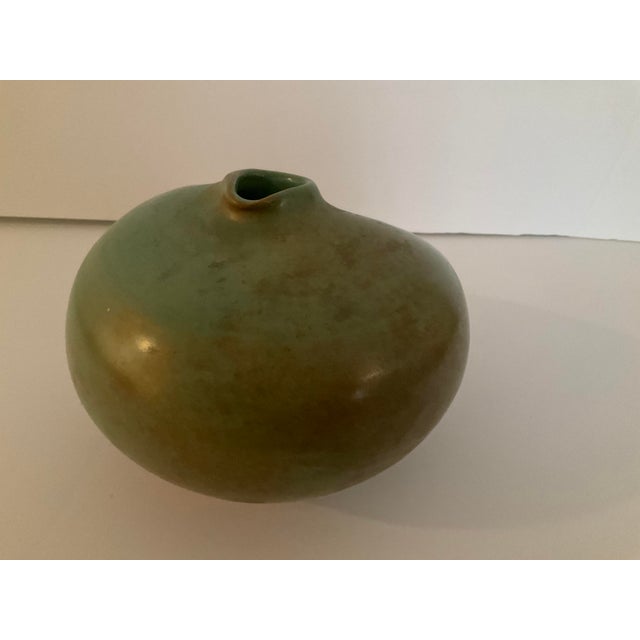Mid-Century Modern Suzanne Ramie Ceramic Vase For Sale - Image 3 of 5