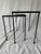 Metal Floris Fiedeldij for Artimeta Attributed 1950's Glass Mosaic Top and Iron Nesting Tables For Sale - Image 7 of 10
