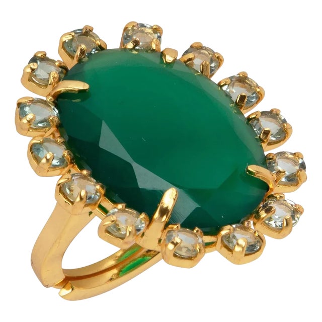 Odessa Ring (Green) (Size 5) For Sale