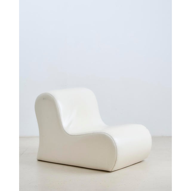 Soft Lounge Chair with Ottoman by Ueli Berger & Susi Berger for Victoria, 1960s, Set of 2, in Worn conditions. Designed...