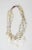 Vintage 1990s Artist Made Mother of Pearl Beaded Necklace For Sale - Image 4 of 6