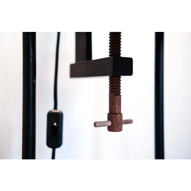 Metal Clip Lamp by Caio Superchi For Sale - Image 7 of 10