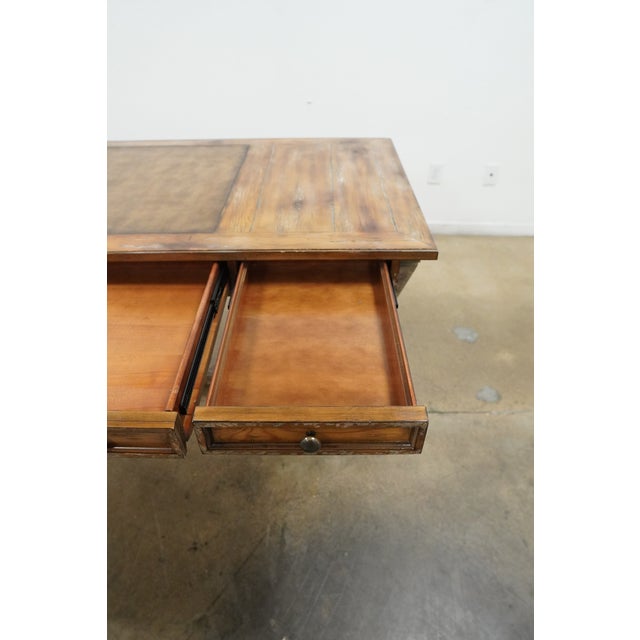 Hooker Furniture Melange Bennett X-Base Writing Desk For Sale - Image 16 of 17