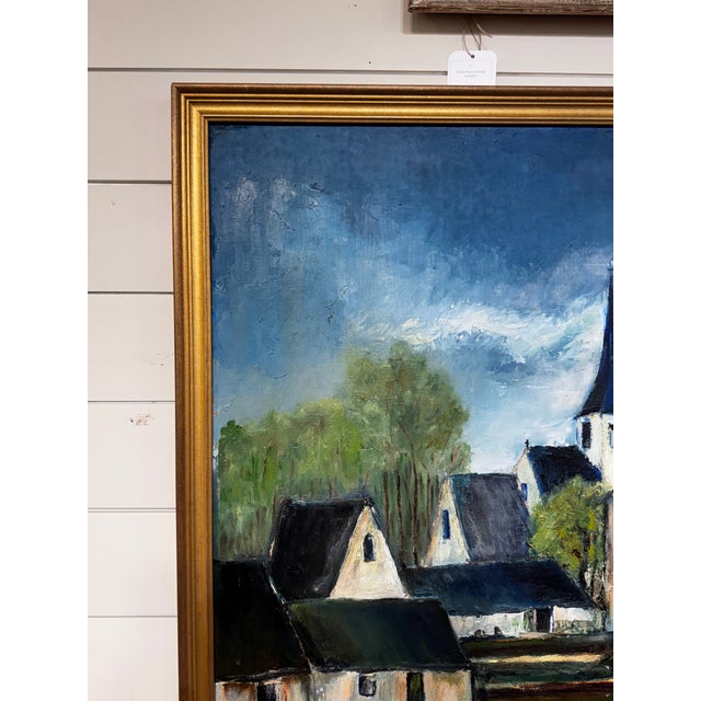Early 20th Century 20th Century Oil on Canvas For Sale - Image 5 of 10