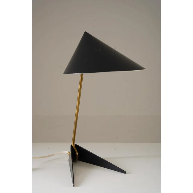 Mid-Century Modern Mid-Century Scandinavian Table Lamp attributed to Svend Aage Holm Sørensen for Asea, 1950s For Sale - Image 3 of 11