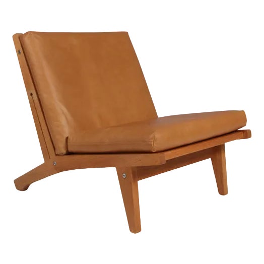 Lounge Chair Model Ge-370 attributed to Hans J. Wegner for Getama, 1960s For Sale