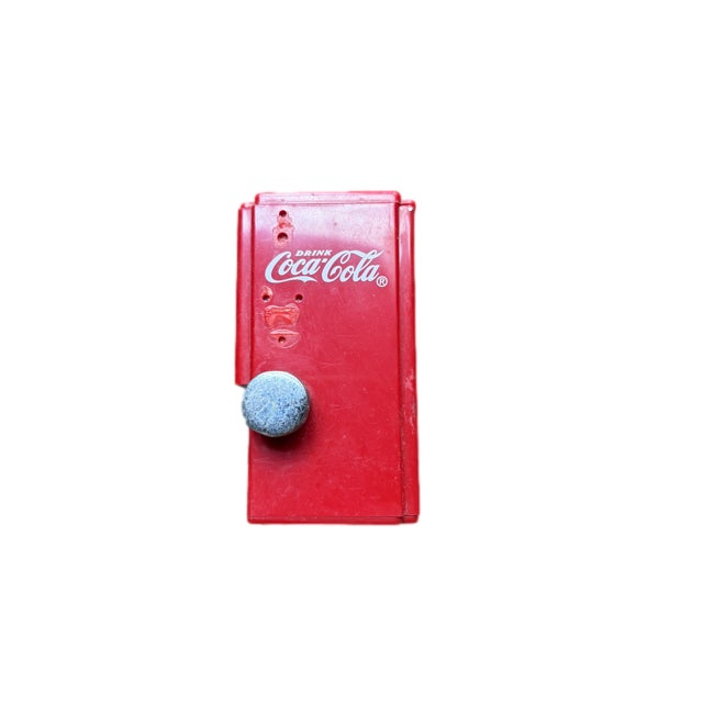 Mid-Century Modern Vintage Coca-Cola “Ice Cold” Toothpick Dispenser, 1995 Coca-Cola Company For Sale - Image 3 of 8