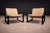 Mid-Century Modern Lobby” armchairs in Metal & Leather, Jorge Zalszupin, 1970s - Lot 325 For Sale - Image 3 of 13
