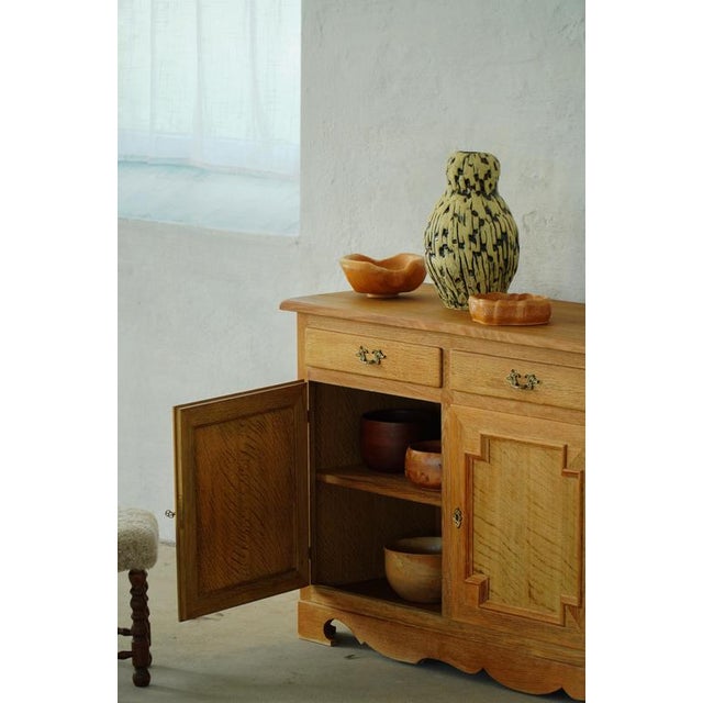 Mid-Century Modern Danish Oak Sideboard, 1970s For Sale - Image 10 of 18