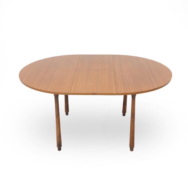 Mid-Century Modern Round Teak Table Top, 1960s For Sale - Image 3 of 14