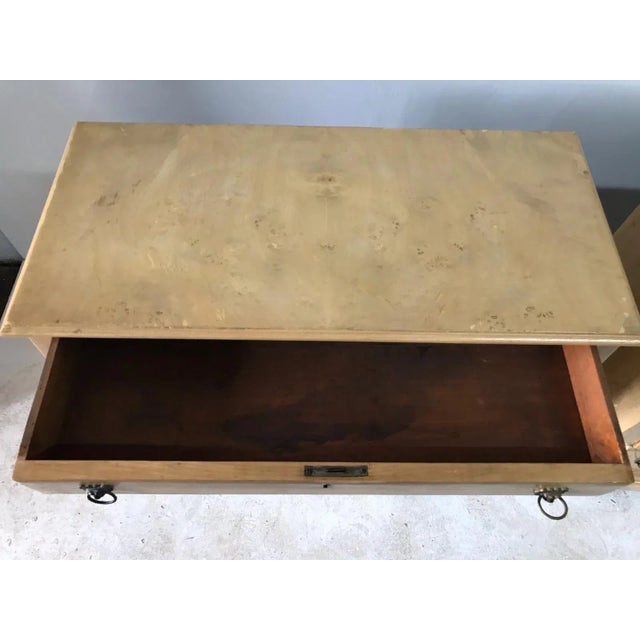 Brown Trapezoid Cabinets by Quigley - a Pair For Sale - Image 8 of 12