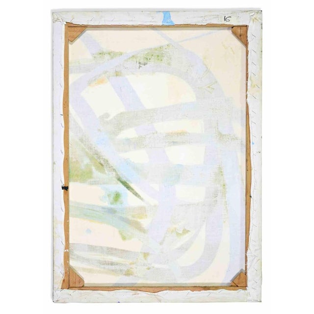 Giorgio Lo Fermo, Abstract Composition, Oil Painting, 2023 For Sale - Image 3 of 4