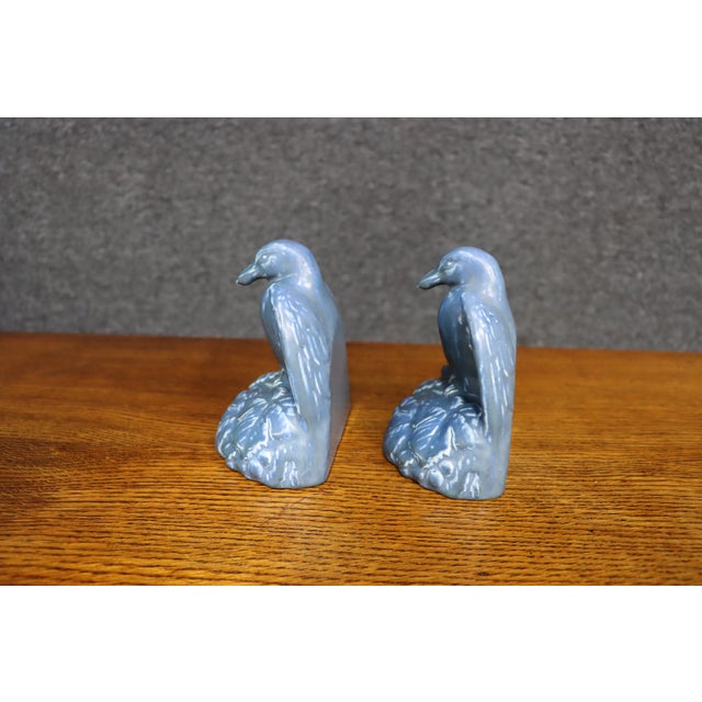 Rookwood Pottery Rook Bird Bookends, Pair For Sale - Image 9 of 12