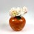 Orange Late 19th Century Chinese Orange Globe Vase For Sale - Image 8 of 9
