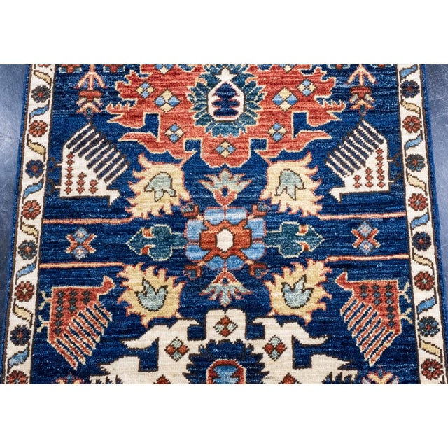 Oriental Handmade Rug 2'6" x 6'10" For Sale In Houston - Image 6 of 8