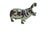 Green Resin Hippo from Richard Orlinski For Sale - Image 6 of 8