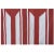 Boho Chic Zuri Rug, 8x10, Brick Red For Sale - Image 3 of 5
