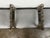 Silvered Carved Wood Curule-Form Bench, Europe, Early 20th Century For Sale - Image 12 of 18