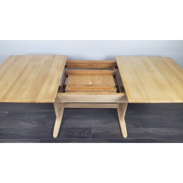 Wood Windsor Extending Dining Table by Lucian Ercolani for Ercol, 2000s For Sale - Image 7 of 18