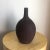 1990s Transitional Brown Ceramic Vessel For Sale - Image 4 of 5