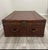 Stunning leather trunk from a retired RH collection. Beautiful high-quality leather with ample storage. Pull out drawers...