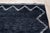 Textile 9x12 Talia Moroccan Charcoal Classic Diamond Modern Handknotted Wool Carpet Rug For Sale - Image 7 of 8