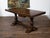 Wood Early Italian 19th Century Walnut Table with Trestle Base and Single Drawer For Sale - Image 7 of 12