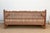 Brown Artisanal 84" Reclaimed Teak Mousharabi Sofa For Sale - Image 8 of 9