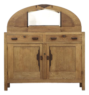 Antique Oak Art-Deco Dresser
