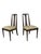 Pair of Vintage Mid-Century Modern High-Back Cane Dining Chairs, Stamped Denmark For Sale - Image 12 of 18