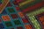 Textile Rug & Kilim’s Contemporary Kilim Runner With Polychromatic Geometric Patterns For Sale - Image 7 of 7