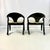 1980s Vintage Chinoiserie Asian Modern Curled Arms Spoon Side Chairs - A Pair, After Stanley Jay Friedman For Sale - Image 13 of 18