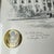1980s VTG Don Cannavaro Framed and Signed Lithograph ' the White House & North Portico For Sale - Image 4 of 14