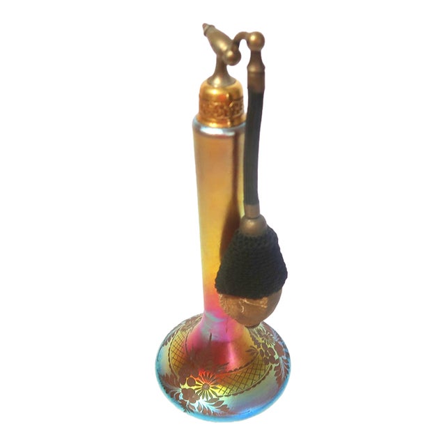 Early 20th Century De Vilbiss - Exquisite Art Deco Perfume Atomiser - For Sale