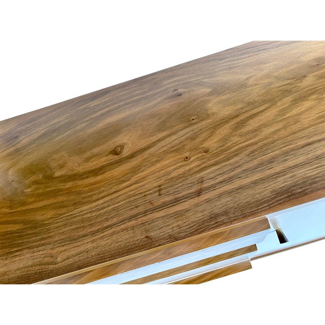 Wood Vintage Scandinavian Sideboard in Wood, 1960s For Sale - Image 7 of 14