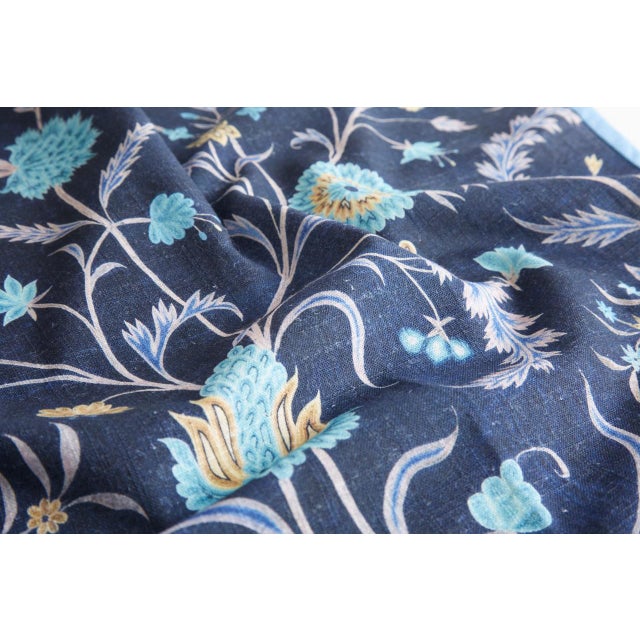 Mughal Poppy Dinner Napkins, Set of 4 For Sale - Image 11 of 11